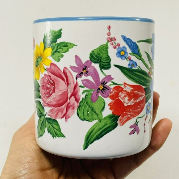 Flowers Balloons Jane Bowen Mug 670100 Spring Summer Garden Blossom Gardener - Picture 3 of 12